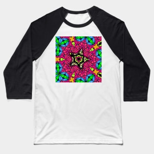 Mandala Baseball T-Shirt